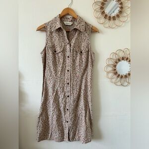 Eddie Bauer linen mini dress